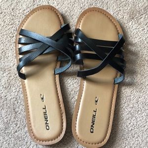 O’Neill sandals, Size 8, never worn